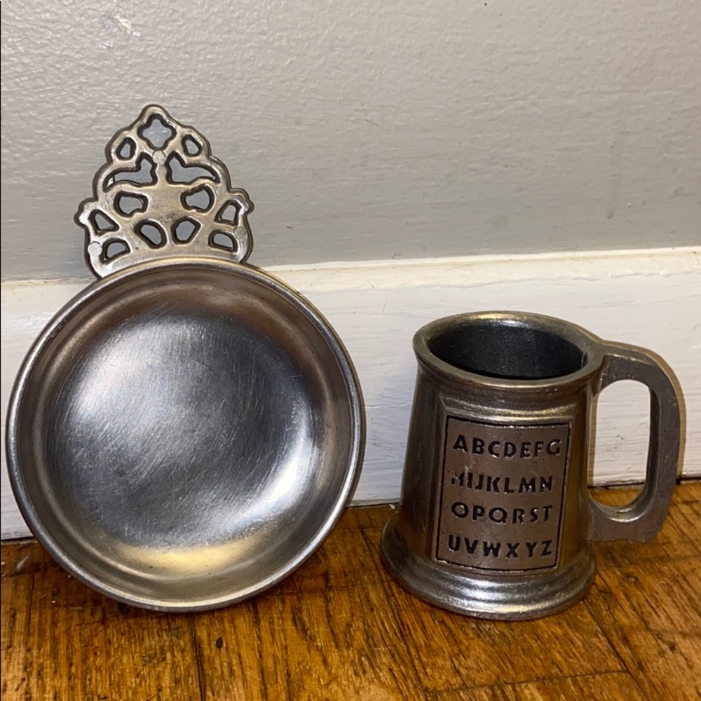 Child’s Pewter Set